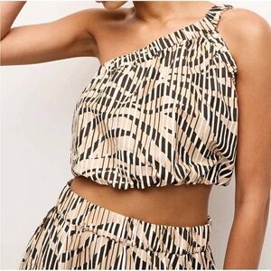 Marie Oliver NWT Giselle one shoulder top in Sahara